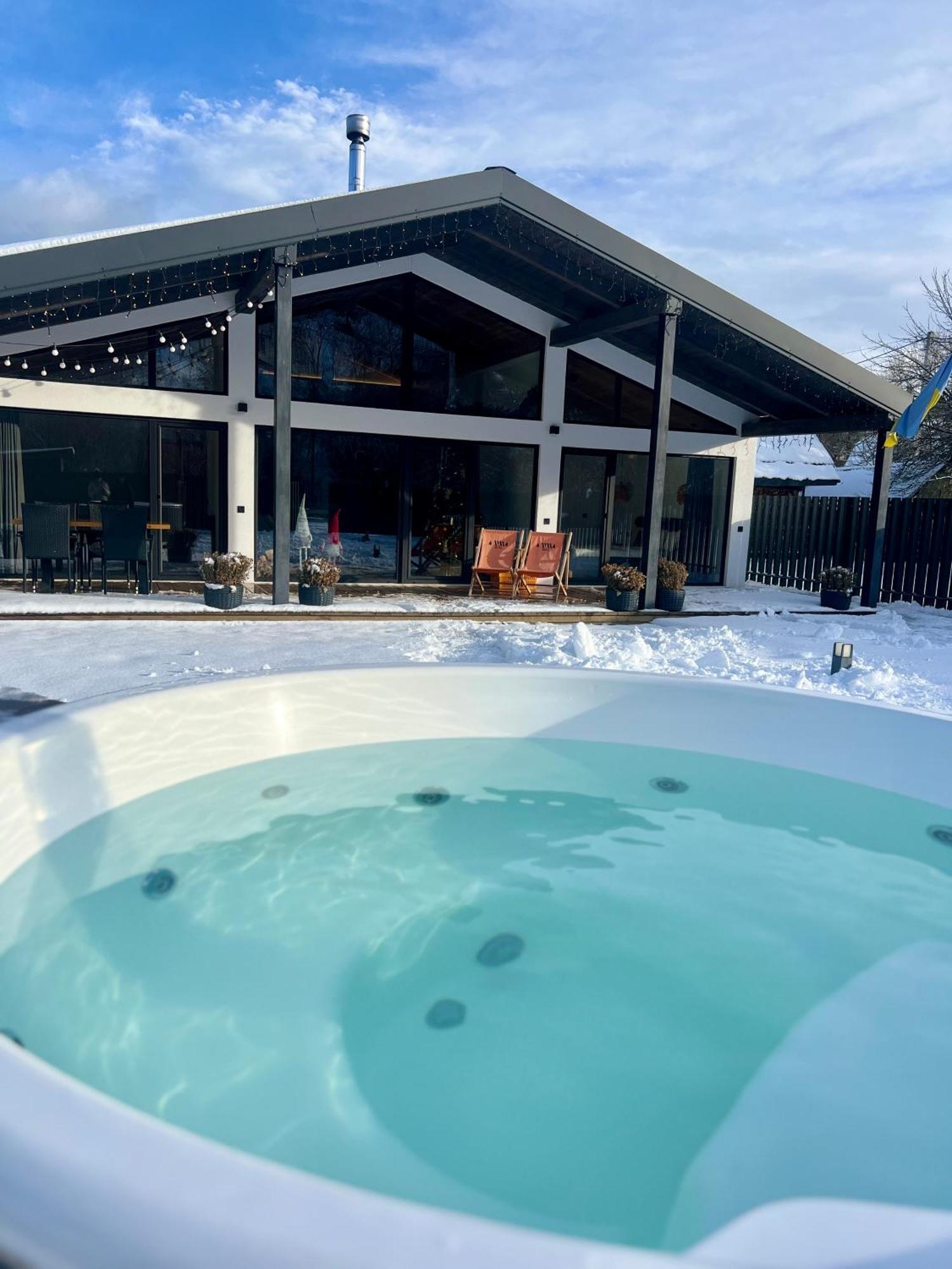 Boiko House - Котедж З Чаном-Джакузі สลาฟสเก ภายนอก รูปภาพ
